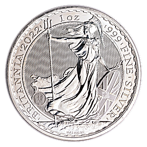 United Kingdom Silver Britannia 2022 - 1 oz 