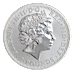 2002 1 oz United Kingdom Silver Britannia Bullion Coin (Pre-Owned in Good Condition) thumbnail