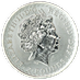 United Kingdom Silver Britannia 1999 - Circulated in Good Condition - 1 oz  thumbnail