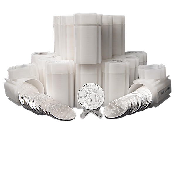 500 pcs of 1 oz Liberty Silver Rounds - Total 500 oz Silver