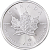 Canadian Silver Maple Leaf Bullion Coins