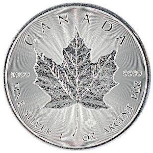 2025 1 oz Canadian Silver Maple Leaf Bullion Coin