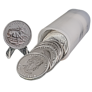 25 pcs of 1 oz 2013 Canadian Silver Wildlife Series 