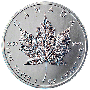 Canadian Silver Maple - Various years - 1 oz