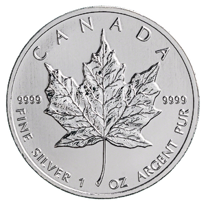 2011 1 oz Canadian Silver Maple Leaf Bullion Coin