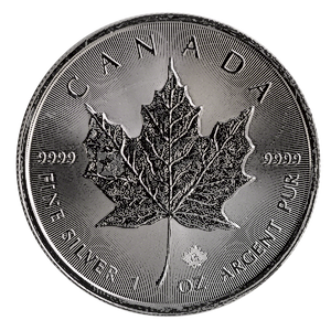2021 1 oz Canadian Silver Maple Leaf Bullion Coin
