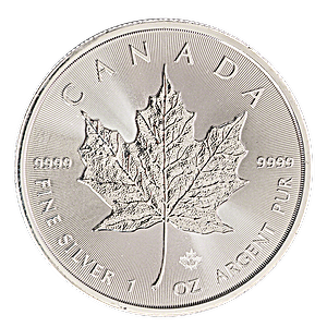 2022 1 oz Canadian Silver Maple Leaf Bullion Coin
