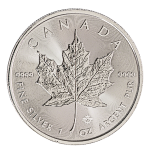 2022 1 oz Canadian Silver Maple Leaf Bullion Coin