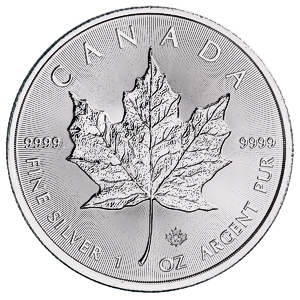 2016 1 oz Canadian Silver Maple Leaf Bullion Coin