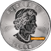 1 oz Canadian Silver Maple Leaf Bullion Coin (Various Years) thumbnail
