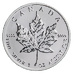 2012 1 oz Canadian Silver Maple Leaf Bullion Coin thumbnail