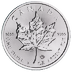 2016 1 oz Canadian Silver Maple Leaf Bullion Coin thumbnail
