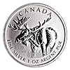 Canadian Wildlife Series 2012 - Moose - 1 oz Canadian Wildlife Series 2012 - Moose - 1 oz