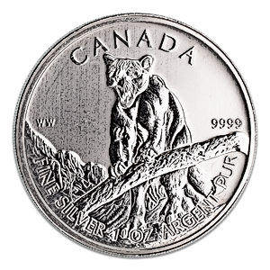2012 1 oz Canadian Wildlife Series 