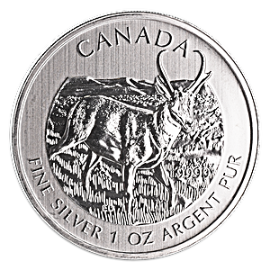 2013 1 oz Canadian Wildlife Series 