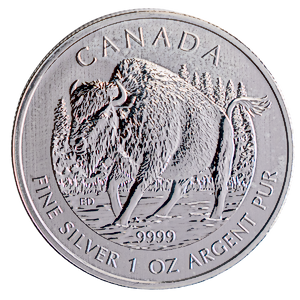 2013 1 oz Canadian Wildlife Series 