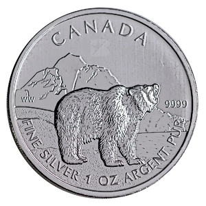 2011 1 oz Canadian Wildlife Series 
