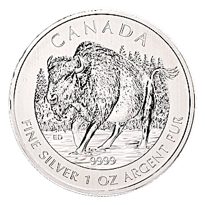 2013 1 oz Canadian Wildlife Series 