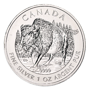 2013 1 oz Canadian Wildlife Series 