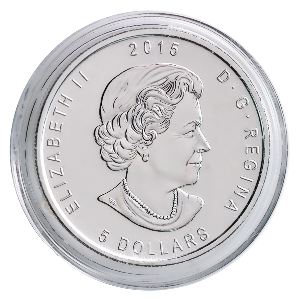 Canadian Great Horned Owl 2015 - 1 oz