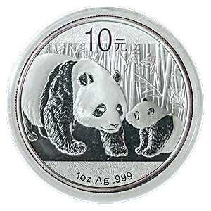 2011 1 oz Chinese Silver Panda Bullion Coin