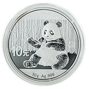 2017 30 Gram Chinese Silver Panda Bullion Coin
