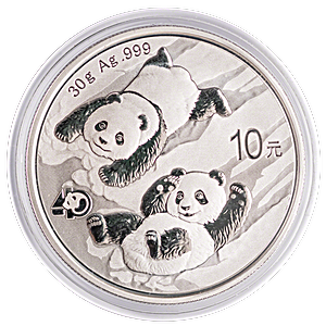 2022 30 Gram Chinese Silver Panda Bullion Coin