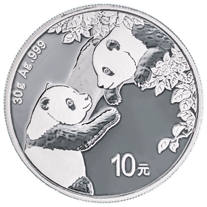 2023 30 Gram Chinese Silver Panda Bullion Coin