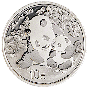 2024 30 Gram Chinese Silver Panda Bullion Coin (BU)