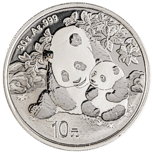 2024 30 Gram Chinese Silver Panda Bullion Coin