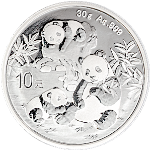 2025 30 Gram Chinese Silver Panda Bullion Coin