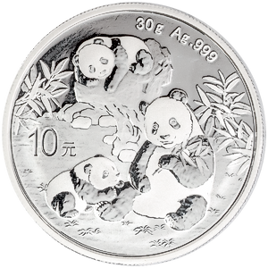 2025 30 Gram Chinese Silver Panda Bullion Coin