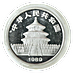 1989 1 oz Chinese Silver Panda Bullion Coin thumbnail