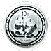 2009 1 oz Chinese Silver Panda Bullion Coin - 30th Anniversary Edition thumbnail