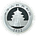 2012 1 oz Chinese Silver Panda Bullion Coin thumbnail