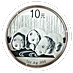 2013 1 oz Chinese Silver Panda Bullion Coin thumbnail