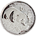 1994 1/2 oz Chinese Silver Panda Bullion Coin thumbnail