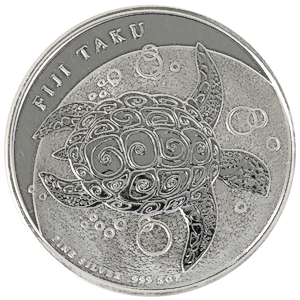 2011 1 oz Fiji Silver Taku Bullion Coin