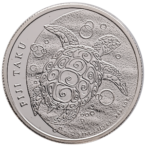 2013 1 oz Fiji Silver Taku Bullion Coin (Pre-Owned in Good Condition)