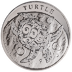 2014 5 oz Niue Silver Hawksbill Turtle Bullion Coin (Pre-Owned in Good Condition) thumbnail