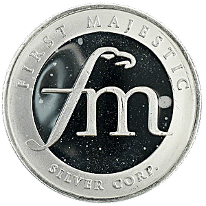 1 oz First Majestic Silver Bullion Rounds (Pre-Owned in Good Condition)