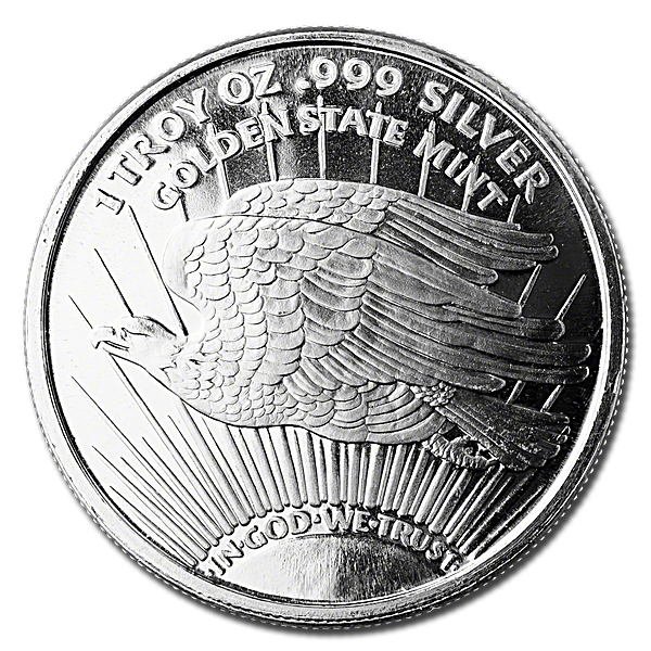 Saint Gaudens Silver Round - 1 oz Saint Gaudens Silver Round - 1 oz