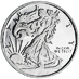 1/10 oz Walking Liberty Silver Bullion Round (Pre-Owned in Good Condition) thumbnail