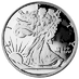 1/4 oz Walking Liberty Silver Bullion Round thumbnail