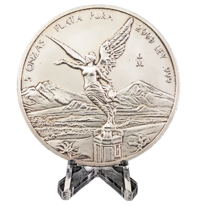 2009 5 oz Mexican Silver Libertad Proof Coin