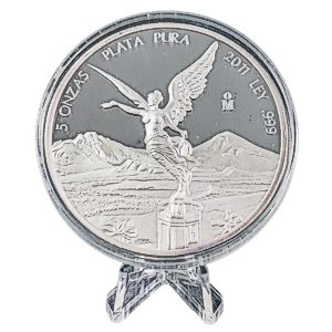 2015 5 oz Mexican Silver Libertad Proof Coin