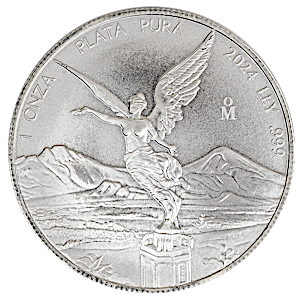 2024 1 oz Mexican Silver Libertad Bullion Coin