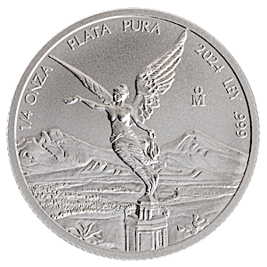 2024 1/4 oz Mexican Silver Libertad Bullion Coin