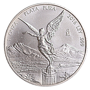 2016 1 oz Mexican Silver Libertad Bullion Coin