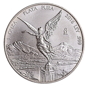 2016 1 oz Mexican Silver Libertad Bullion Coin